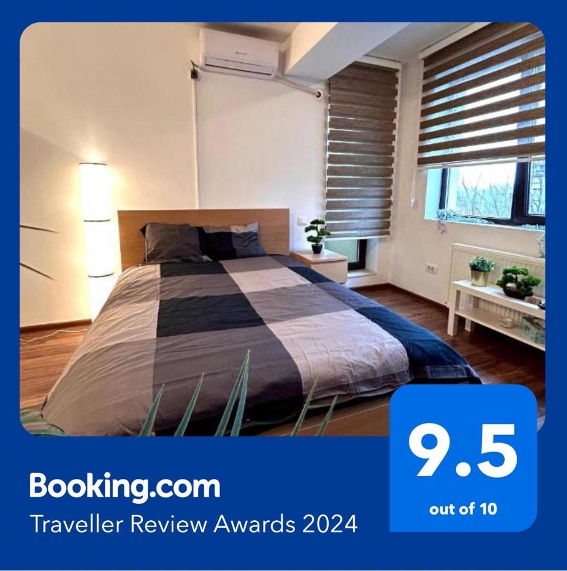 Cozy Apartment With Self Check-In Near Promenada Mall And Verdi Park Bucarest Exterior foto